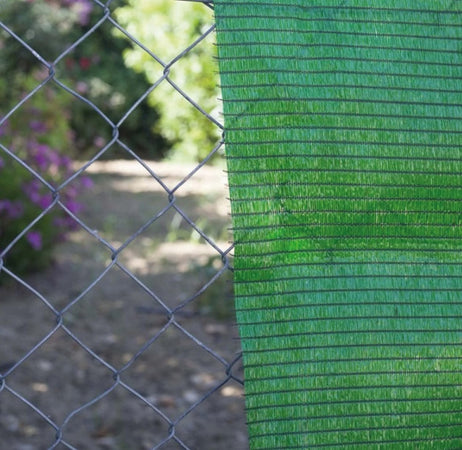 Set 2pz Rotolo Rete Ombreggiante Verde Fitta 1x10mt Protezione Giardini Terrazze 017065