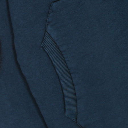 MAUNA-KEA Felpa Leggera Cappuccio Uomo Moleskin Double Hoodie Petroleum da uomo