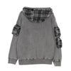 MAUNA-KEA Felpa Leggera Cappuccio Uomo Moleskin Double Hoodie Stone Washed da uomo