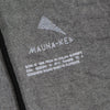 MAUNA-KEA Felpa Leggera Cappuccio Uomo Moleskin Double Hoodie Stone Washed da uomo