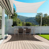 Vela Tenda Rettangolare Parasole Protezione Sole Ombra Giardino 2x3mt Bianca 017034