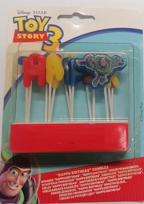 CANDELE HAPPY BIRTHDAY TEMA TOYS STORY***