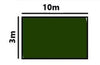 Set 3pz Rete Per Raccolta Olive Frutta Piantagioni Resistente Durevole 3x10mt Verde 222271