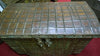 Biscottini Vecchio forziere in legno e ferro L126xPR65xH106 cm realizzato dimensioni Molto