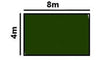Set 3pz Rete Per Raccolta Olive Frutta Piantagioni 4x8mt Resistente Durevole Verde 222273