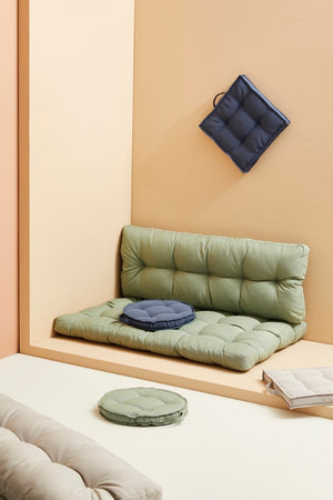 Cuscino imbottito e comodo per esterno, idrorepellente