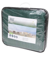 Vela Tenda Quadrata Parasole Protezione Sole Ombreggiatura Giardino 3x3mt Verde 017032