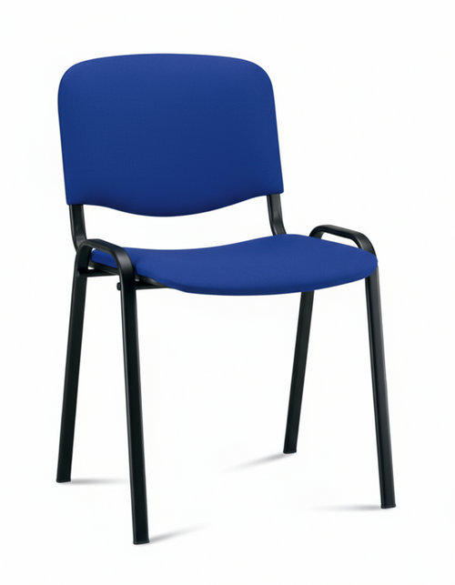 Sedia in polipropilene con tavoletta scrittoio per sala da attesa