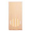 Tenda Moschiera Antimosche Con Cordoncino Bicolore Arancio Bianco 120x230 Cm Tpl86 017395