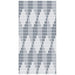 Tenda Moschiera Con Piastrine Bicolore Bianco-grigia In Pvc 100x220 Cm Tpl70 017390