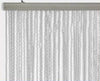 Tenda Moschiera Antimosche A Fili Torciglione In Gomma Grigia 120x230 Cm Tpl88 025479