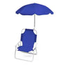 Sdraio Spiaggina Con Ombrello Sedia Oxford Per Bambini Pieghevole 37x34x47cm 350007
