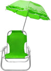 Sdraio Spiaggina Con Ombrello Sedia Oxford Per Bambini Pieghevole 37x34x47cm 350007