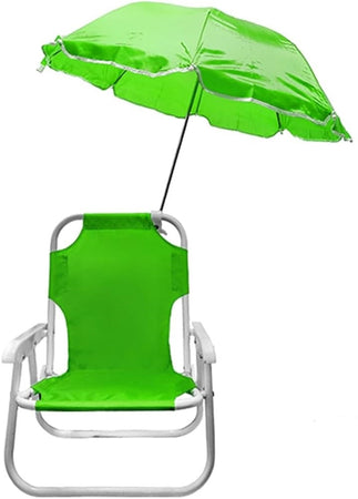 Sdraio Spiaggina Con Ombrello Sedia Oxford Per Bambini Pieghevole 37x34x47cm 350007