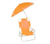 Sdraio Spiaggina Con Ombrello Sedia Oxford Per Bambini Pieghevole 37x34x47cm 350007