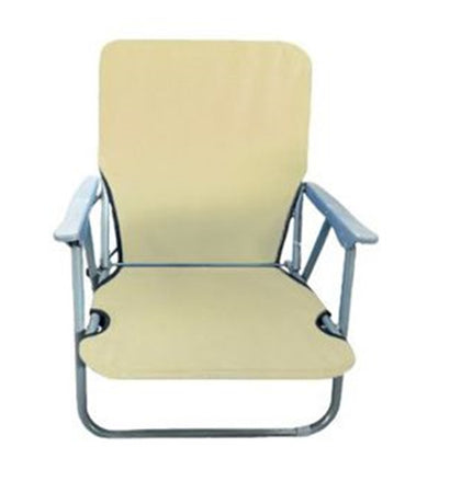 Sedia Spiaggina Bassa Relax Pieghevole Con Braccioli Oxford Per Mare Piscina 350012