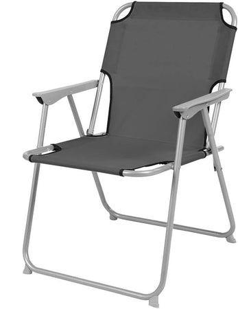 Sedia Sdraio Pieghevole Campeggio Spiaggia Relax In Tessuto Oxford 52x63x74.5cm 350017