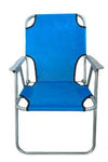 Sedia Sdraio Pieghevole Campeggio Spiaggia Relax In Tessuto Oxford 52x63x74.5cm 350017