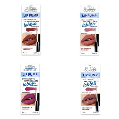 Lip Plump Retinol Complex Trattamento Volumizzante Labbra Colorato Lucidalabbra
