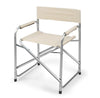 Sedia Regista Beige Pieghevole In Ferro Per Campeggio Mare Spiaggia Giardino 285008