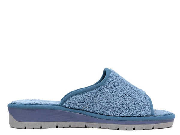 GRUNLAND Ciabatta Dola Donna in spugna Avio