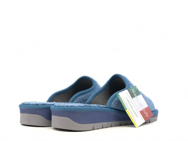 GRUNLAND Ciabatta Dola Donna in spugna Avio