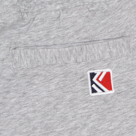 KARL KANI Pantalone Tuta Felpato Uomo Signature Retro Sweatpants Ash Grey da uomo