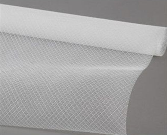 Set 2pz Rotolo Rete Di Plastica Fine Bianca 1x3 Mt 180g/m² Protezione Esterno 012065