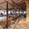 Set 2pz Arella Con Cannette In Bambu' 100x300cm Canniccio Ombra Recinzione Giardino 03775
