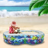 Piscina Gonfiabile Per Bambini Giardino Estate Design Vita Marina 175x109x46cm 016089