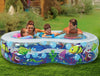 Piscina Gonfiabile Per Bambini Giardino Estate Design Vita Marina 175x109x46cm 016089