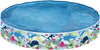Piscina Rotonda 150x25 Cm Motivo Fondo Del Mare Per Bambini Giardino Estate 016093