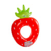 Salvagente Ciambella Gonfiabile Anello Forma Di Fragola 76x101cm Mare Piscina 016099