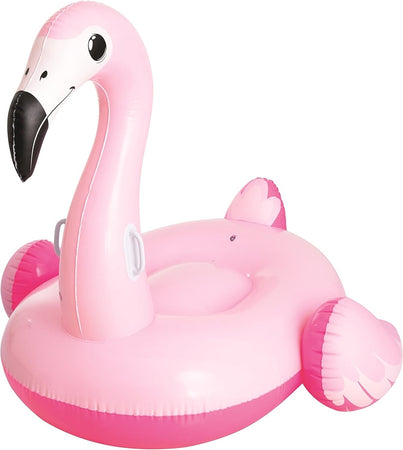 Fenicottero Gonfiabile 191x178cm Cavalcabile Con Maniglie Estate Piscina Mare 016103
