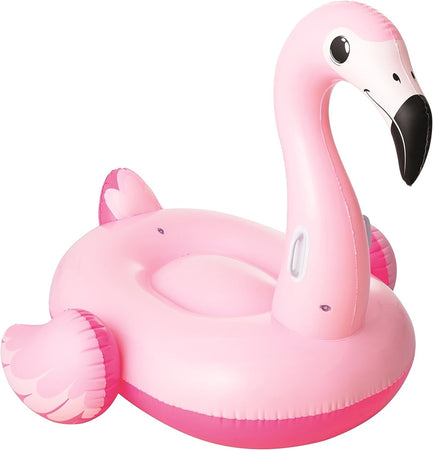 Fenicottero Gonfiabile 191x178cm Cavalcabile Con Maniglie Estate Piscina Mare 016103