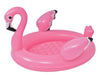 Piscina Gonfiabile Per Bambini Forma Di Fenicottero Rosa Giardino 108x95x65cm 016148