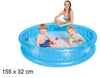 Piscina Gonfiabile Rotonda Con Lato Morbido A Mosaico 155 X 32 Cm Per Bambini 016181