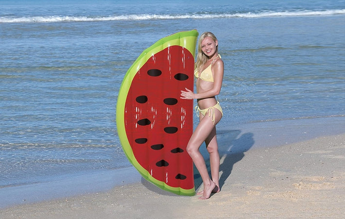 Materasso Gonfiabile Mare Design Frutta Assortita Ananas Fragola Anguria Lime 016127
