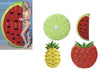 Materasso Gonfiabile Mare Design Frutta Assortita Ananas Fragola Anguria Lime 016127