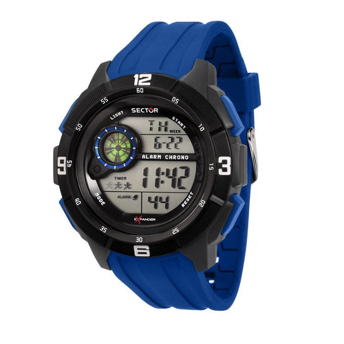 Sector Ex-04 Digitale Nero Blu Uomo 54 mm (R3251535002)