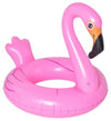 Salvagente Gonfiabile Ciambella Forma Fenicottero Rosa 116x105x95cm Mare Piscina 016140