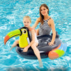 Gonfiabile Forma Di Tucano Materasso Galleggiante Piscina Spiaggia 128x104x60cm 016142