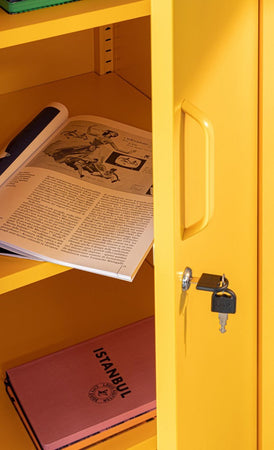 Armadio "Cambridge" in acciaio monocolore