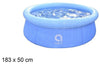 Piscina Ad Anello Gonfiabile Per Famiglia 183x50cm Fuori Terra Esterni Cortile 017552