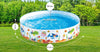 Piscina Rigida 183x38cm Pvc Bambini Tartaruga Animali Marini Fuoriterra Casa Giardino 017925