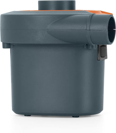Pompa Ad Aria Elettrica Di Gonfiaggio Con Adattatori Per Valvole 220v Portatile 020053