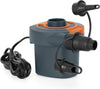 Pompa Ad Aria Elettrica Di Gonfiaggio Con Adattatori Per Valvole 220v Portatile 020053