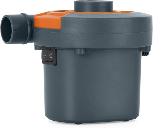Pompa Ad Aria Elettrica Di Gonfiaggio Con Adattatori Per Valvole 220v Portatile 020053