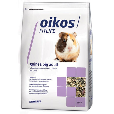 Oikos Fit Life Guinea Pig Adult mangime per cavie 600 gr