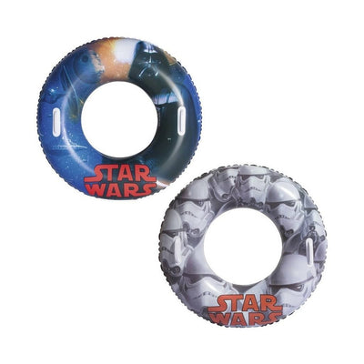 Salvagente Ciambella Gonfiabile Con Maniglie Star Wars 91cm Per Mare Piscina 019952
